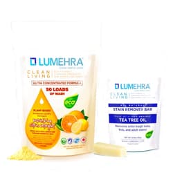 Lumehra Bundles Lumehra's Laundry Detergent 50 Loads + Stain Remover Stick Citrus