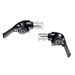 microSHIFT | Bar End Shifter Set | 10-Speed Mountain | Double/Triple | Shimano Compatible | Black