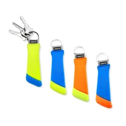 Carson Floating Keychain with Lightweight Foam Core Technology, Assorted Color 4-Pack (FA-30AS)