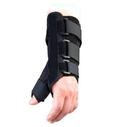 Breg Classic Wrist Brace with Thumb Spica (Left Wrist, X-Small)