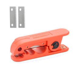 IWISS iCrimp ICP-240 Cable Stripper for AWG 12 to 4/0 Round Cables, Radial Wire Stripper with 2 Extra Blades