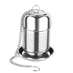 CENHANG Tea Strainers for Loose Tea, Extra Fine Mesh Tea Infuser, 304 Stainless Steel Loose Leaf Tea Steeper, Reusable Tea Diffuser with Extended Chain Hook for Brew Tea, Spices, Rooibos