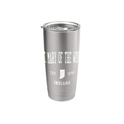 Jim Shorts - St. Mary of the Woods Indiana Tees St. Mary of the Woods IN Vintage Athletic Sports JS01 Stainless Steel Insulated Tumbler