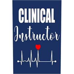Zuudesign Notebooks Clinical Instructor Nurse Nursing Educator Gift Notebook 6