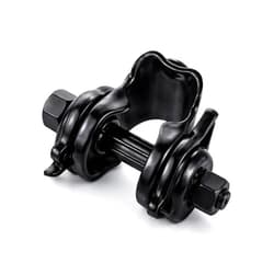 Jxiwfvl Bike Seat Clamp Bike Saddle Clamp Universal Bicycle Post Seat Clamps Adapter for Standard Rail Saddles Compatible with Mountain Road Bikes Steel Construction Universal