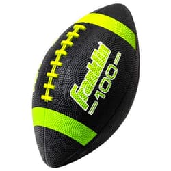 Franklin Sports Kids Junior Grip-Rite Youth Junior Size Rubber Footballs - Peewee Kids Durable Outdoor Footballs - Single & Bulk Packs Available