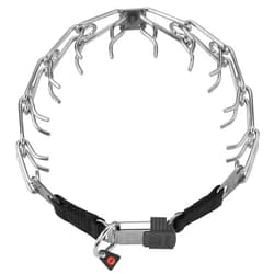 HS HERM. SPRENGER GERMANY Herm Sprenger 3.2 mm Stainless Steel Training Collar with Safety Buckle One Size