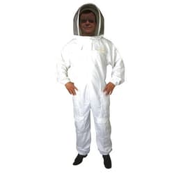 Bee Smart 400 adults Bee Keeping Suit with Fencing hat/veil - size