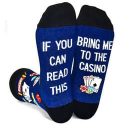 GOLIN Funny Saying Crew Socks, Novelty Gifts for Men Women Teens