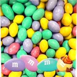 MASHBOX Mmm Peanut Butter Chocolate Eggs, s - Bulk Chocolate Candy Variety Pack – Chocolate Milk Candy Bulk – Delicious and Colorful Candy for Party Bags – Extra Large Size (5 LB., Spring Peanut Butter Eggs)