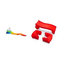 Step2 Unicorn Up & Down Roller Coaster & Farther & Faster Coaster Track Expansion Pack, Second Edition | Extra Track for Roller Coaster Toys Roller Coaster + Track Expansion Pack