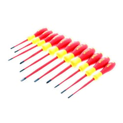 Wiha 32198 Insulated Slim Screwdriver Set, 11-Piece