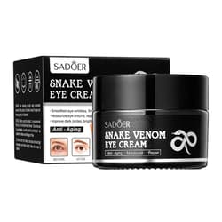 Gcdat Firming Eye Cream, Snake Venom Peptide Eye Cream, Daily Anti-Aging Under Eye Cream, Remove Pouches Dark Circles Anti-Wrinkle Diminishing Eye Lines Lifting Firming