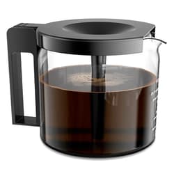 TORETAS Glass Carafe Compatible with Technivorm Moccamaster KBGV Select, KBG Brewers, CD, CDG, 40oz 1.25L Coffee Pot Replacement(89830)