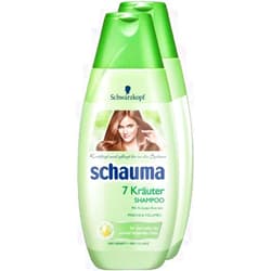 Schwarzkopf Schauma 7 Herbal Shampoo (2 x 400 ml) by Schauma