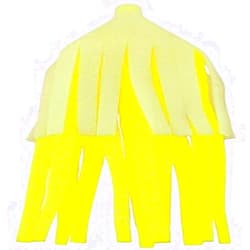 Gibbs/Delta Giant Skirt Jig (2-Pack), Glow/Yellow