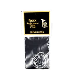 Starving Students Music Supplies Faxx French Horn Rotor String, 36″ White (1 Yard) - For Replacing Your French Horn Valve String