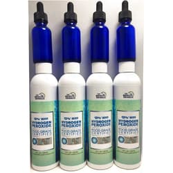 The One Minute Miracle 12% Hydrogen Peroxide Food Grade - 4 Bottles