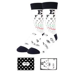 HAPPYPOP Optometrist Gifts for Men - Optometry Gifts Eye Doctor Gifts Optician Gifts Optician Themed Gifts, Eye Chart Socks Optometry Socks
