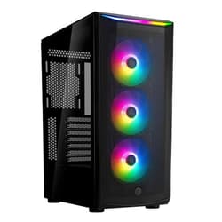 SilverStone Technology FARA 512Z High Airflow ATX Mid-Tower Chassis with Dual Radiator Support & ARGB Lighting, SST-FA512Z-BG