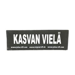 Julius-K9 Interchangeable Patches, 1 Pair, KASVAN VIELÄ, Size: Small, Black