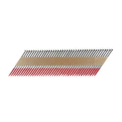 B&C Eagle A314X120HDR/33 Offset Round Head 3-1/4-Inch x .120 x 33 Degree Hot Dip Galvanized Ring Shank Paper Tape Collated Framing Nails (500 per box)