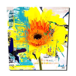 Ready2HangArt 'Painted Petals LXXXIII' Canvas Wall Art Overall Size: 16 in. h x 16 in. w