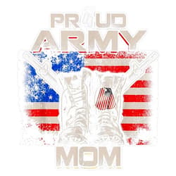 HOF Trading Proud Army Mom America Flag Us Military Pride Vinyl Sticker Waterproof Decal Laptop Wall Window Bumper Sticker 5