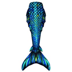 Fin Fun Atlantis Adult & Kids Wear-Resistant Mermaid Tail Skin, Monofin Insert Not Included - Adult & Kids Sizes