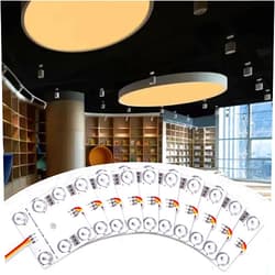 WIXURE® Diffuse Reflection Square Lamp Module Lights 24V 70X70MM 3030 SMD CRI90 6W CCT 2700k - 6000k Color Tempreture 175 Degree Reflection LED Module Light