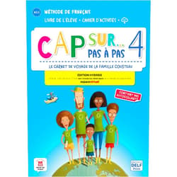 Amandine Demarteau,Fanny Piat,Adélaïde Tilly,Nilgun Ergun,Gwendoline Le Ray,Stéphanie Pace,Hélène Simon Cap sur... pas à pas 4 Éd. hybride Livre + Cahier