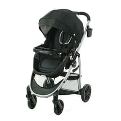 Graco Modes Pramette Stroller, Baby Stroller with True Pram Mode, Reversible Seat, One Hand Fold, Extra Storage, Child Tray, Pierce