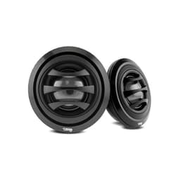 DS18 TW2.5 Tweeter 2.5-inch Diameter 1-inch Voice Coil Extremely Loud Series 100 Watts Max Silk Dome Ferrite Tweeter Ferro Fluid Sound Quality - Set of 2 (Black)