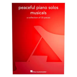 By unknown author (Author) Peaceful Piano Solos Songbook: Musicals - A Collection of 30 Well-Known Pieces Arranged for Piano Solo