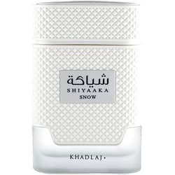 KHADLAJ PERFUMES Khadlaj Shiyaaka Snow – Citrusy, Woody, Spicy, Aromatic – Eau De Parfum Spray-Long-Lasting Fragrance for Men, 3.4 Ounce / 100 ml