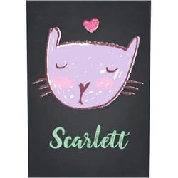 Lona Prudence Paris Publishing Scarlett: Carnet de notes A5 | Prénom personnalisé Scarlett | Cadeau d'anniversaire pour fille, femme, maman, copine, sœur | Dessin de chat mignon | ... Format A5 (14.8 x 21 cm) (French Edition)