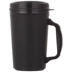 ThermoServ Foam Insulated Mug, 20-Ounce, Black