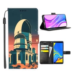 SANTUO Wallet Phone Case for Moto E5 E5 Play E6 E6S E6 Play E4 Plus E7 E7 Power E7 Plus S30 Pro with Abstract-AF21 Folio Magnetic Buckle Leather TPU
