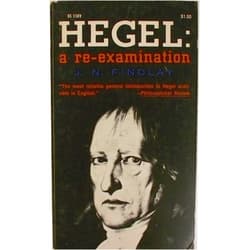 By J. N Findlay (Author) Hegel, a re-examination (Collier books, BS110V)