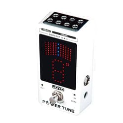 JOYO Power Supply Tuner Pedal with Isolated 8-Channel (2 at 500mA, 6 at 100mA) Low Noise DC 9V Output - True Bypass (Power Tune JF-18R)