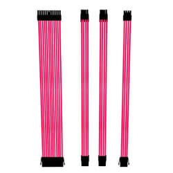 ASTRAL COOLER Extension PC Cablemod Sleeve,18AWG ATX 24P+ (2) EPS 8-P+(1) PCI-E8-P with Cable Combs,Crafted from Gold-Plated Materials