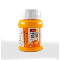 Camlin Kokuyo Artist Acrylic Colour 500 ml Series 2 Indian Yellow