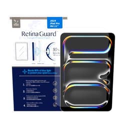 RetinaGuard Anti Glare & Anti Blue Light Screen Protector for 2024 iPad Pro 11 Inch with M4 Chip, SGS and Intertek Tested, Blocks Harmful Blue Light