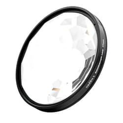 GREEN.L 77mm Kaleidoscope Prism Lens Filter Photography Prism Crystal Glass Effect Filter
