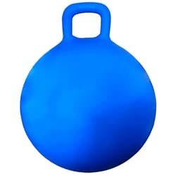 AppleRound Space Hopper Ball with Air Pump, 18in/45cm Diameter for Age 3-6, Kangaroo Bouncer, Hippity Hoppity Hop Ball for Children, Plain Color