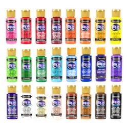 DecoArt Americana Acrylic Paint Set – Starter Set, 24 Bottles (2 fl oz) – Art and Craft Acrylic Paints for Canvas, Wood, and More