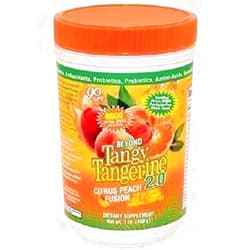 Youngevity Organic Vitamin Mineral Probiotic - Beyond Tangy Tangerine 2.0 Citrus Peach Fusion 1lb - 3 Pack