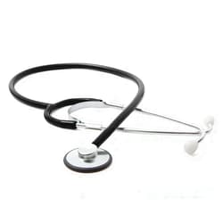 ADC - 660BK Proscope 660 Diaphragm-Only, Lightweight General-Exam Stethoscope, Adult, Black