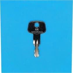 SCHLUESSELBUDE.DE SB Replacement key for Montblanc carrier systems with a 2-digit key number Key 21