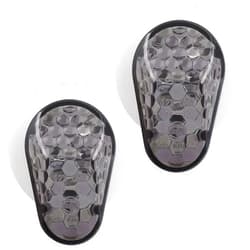 Kinstecks 1 Pair Motorcycle Side Marker Light Motorcycle Indicator LED Flush Mount Turn Signal Light Blinker Turning Lamp for YAMAHA YZF FZ1S FZ6S XJ6